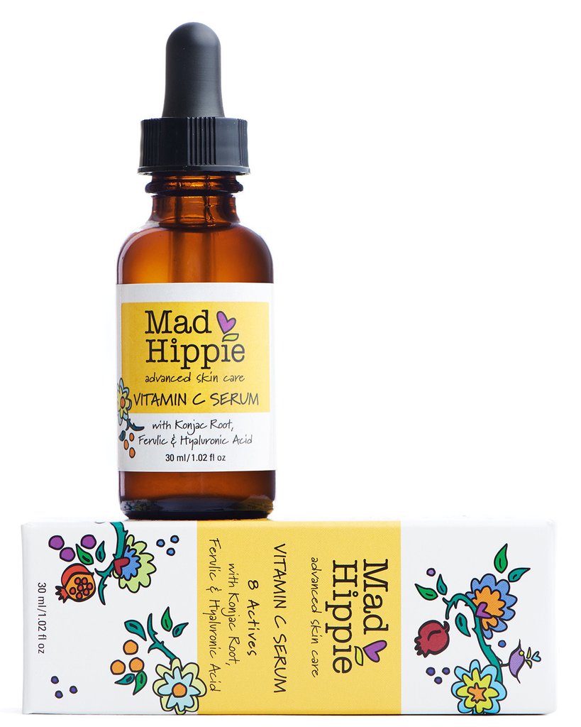 Омолаживающая антиоксидантная сыворотка с Витамином С MadHippie/30 ml.