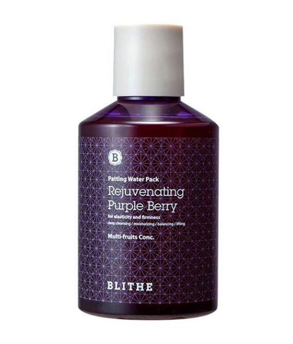 Сплэш-маска BLITHE омолаживающая с экстрактами диких Лесных Ягод Rejuvenating Purple Berry, 150 мл.