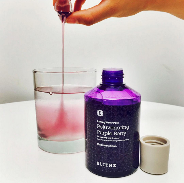 Сплэш-маска BLITHE омолаживающая с экстрактами диких Лесных Ягод Rejuvenating Purple Berry, 150 мл. — изображение 3