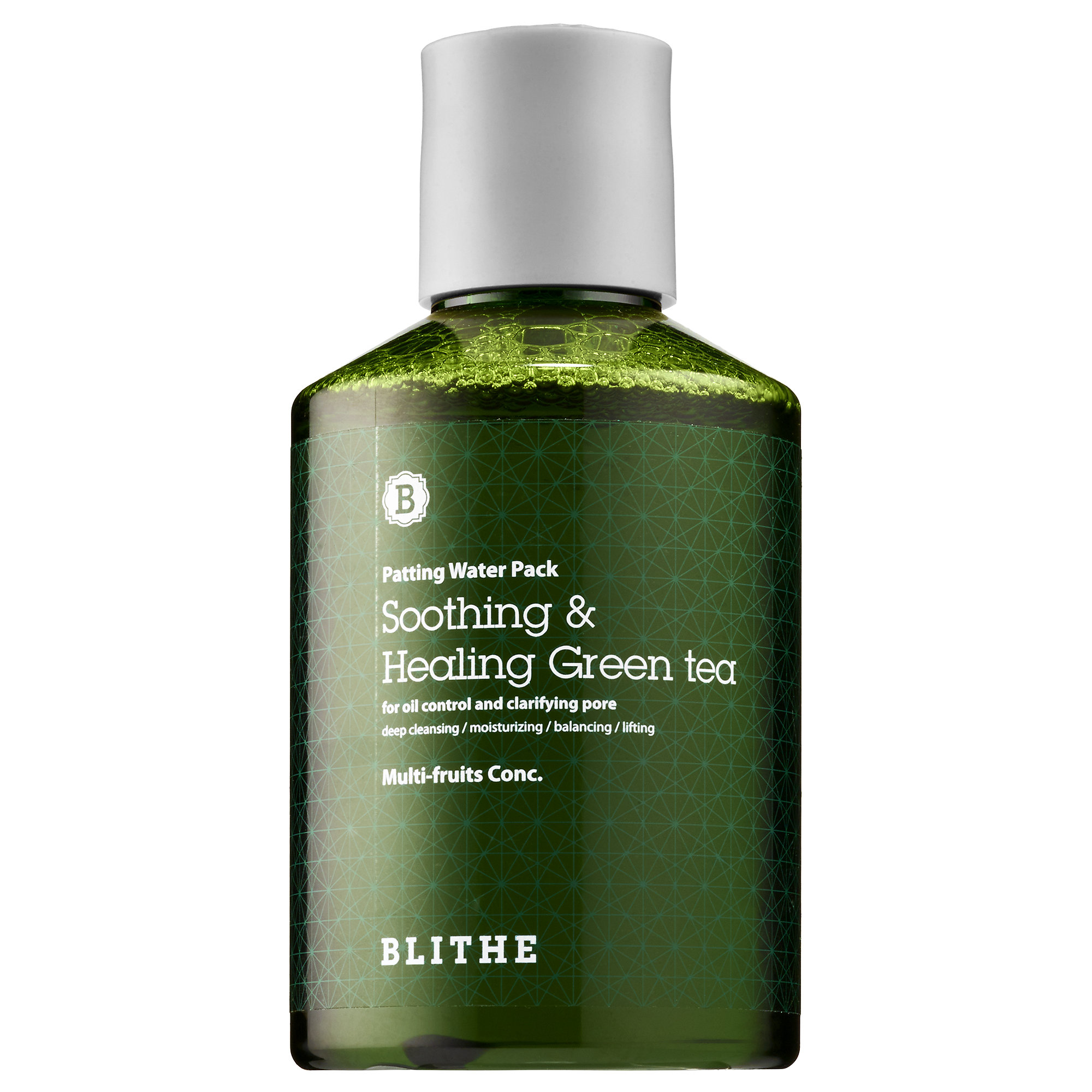 Сплеш-маска BLITHE Soothing&Healing Green Tea