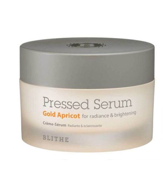 Спрессованная сыворотка-крем для сияния кожи Золотой Абрикос, Gold Apricot BLITHE, 50 мл.
