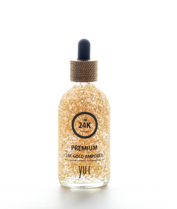 Ампульная сыворотка для лица с 24K золотом YU.R Premium 24K Gold Ampoule, 100 мл.