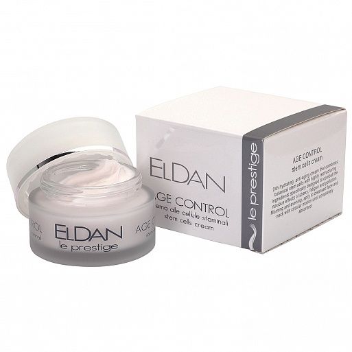 Крем со стволовыми клетками «Клеточная терапия» AGE CONTROL stem cells cream ELDAN, 50 ml. — изображение 2