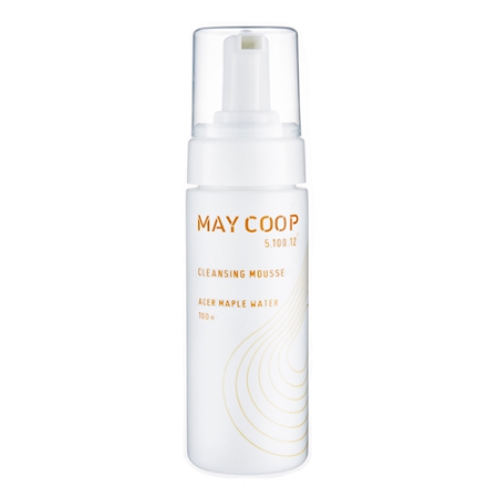 Деликатный очищающий мусс-пенка для гладкой и чистой кожи, 150 ml., MAY COOP