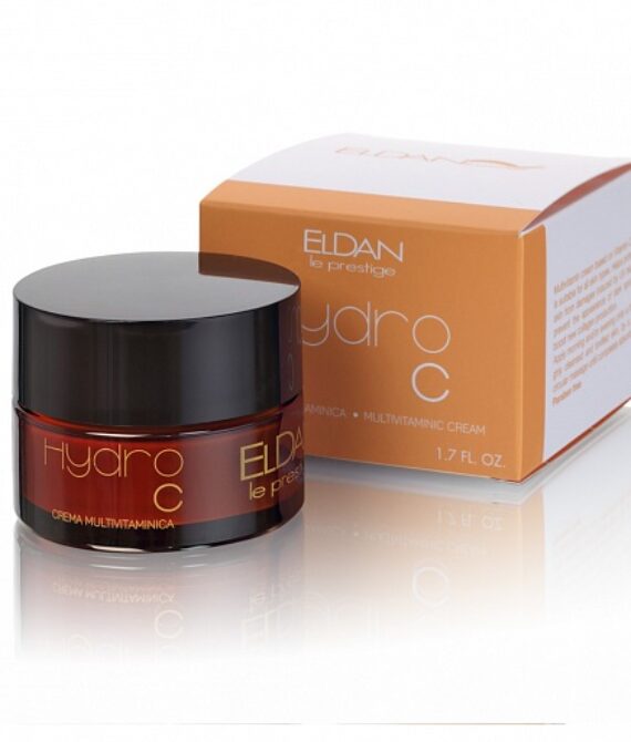 Мультивитаминный осветляющий крем от пигментных пятен Hydro C multivitamin cream ELDAN 50 ml.