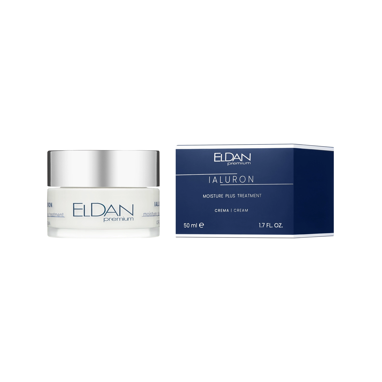 Крем с гиалуроновой кислотой ультра увлажняющий Premium ialuron treatment ELDAN, 50 ml