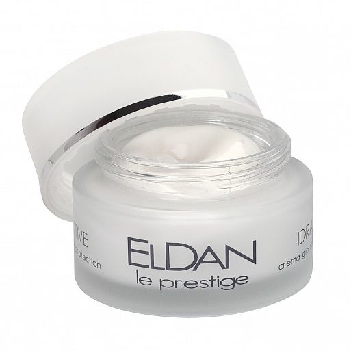 Увлажняющий крем с рисовыми протеинами, ELDAN Idractive moisture daily protection cream, 50 мл.