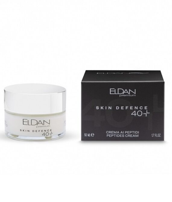 Пептидный лифтинг крем для лица 40+ Skin defence peptides cream ELDAN PREMIUM 50 мл