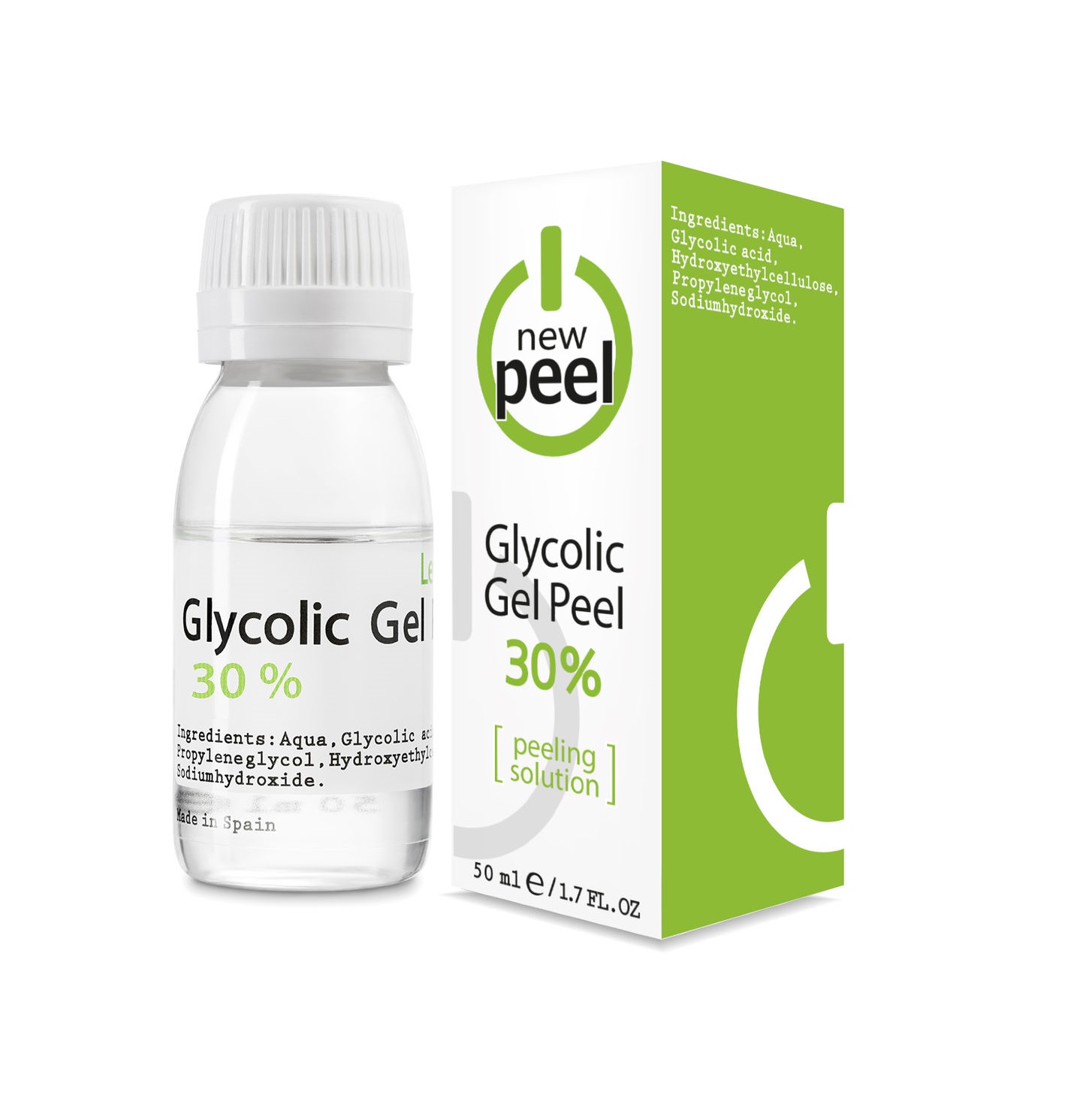 Пилинг с гликолевой кислотой 30% Уровень 1 NEW PEEL
