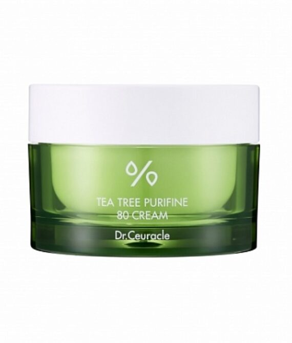 Крем успокаивающий кожу с Чайным деревом DR.CEURACLE Tea Tree Purifine 80 Cream 80 мл.