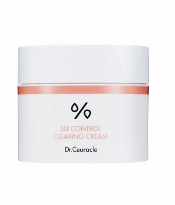 Крем для жирной кожи для контроля выработки себума Dr.Ceuracle 5α Control Clearing Cream 50 мл.