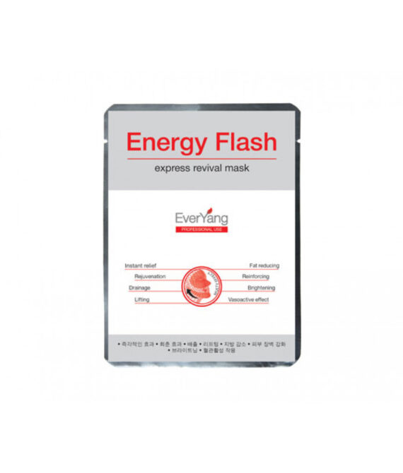 Маска мгновенной красоты Energy Flash express revival mask EVER YANG, 10 процедур