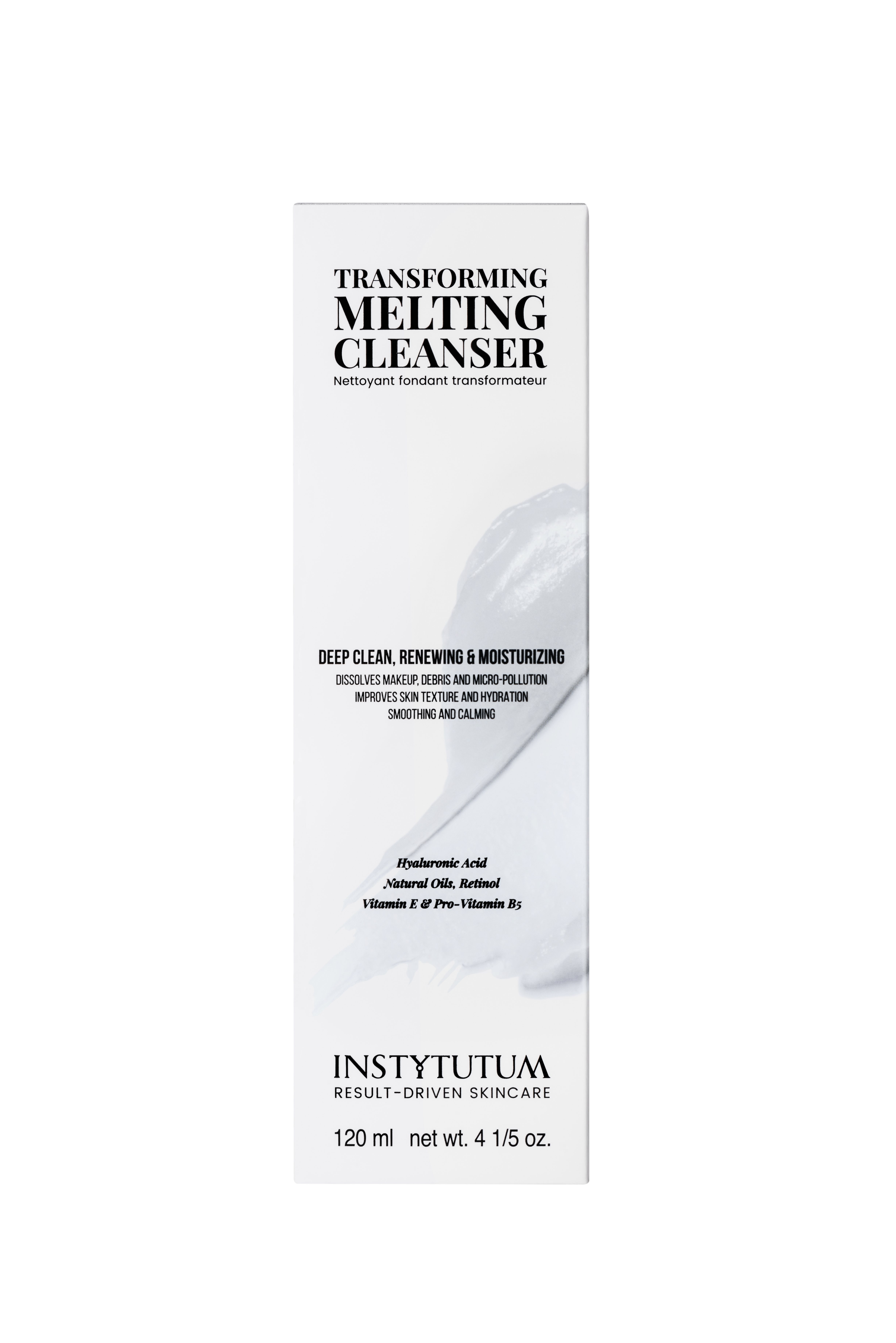 Гидрофильное масло для глубокого очищения и увлажнения INSTYTUTUM Transforming Melting Cleanser, 120 ml