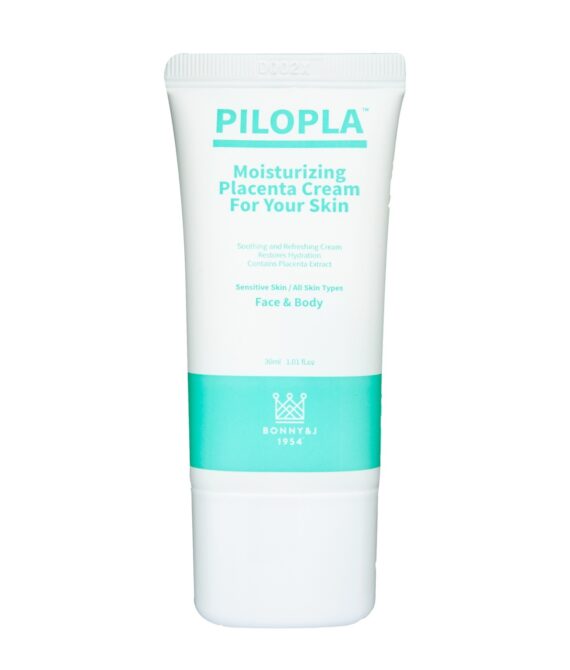 Крем плацентарный увлажняющий для чувствительной и поврежденной кожи PlaReceta Pilopla Moisturizing Placenta Cream 30 мл