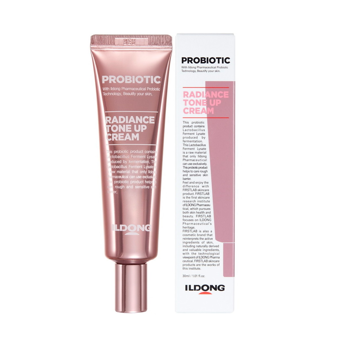 Питательный крем для лица с тональным эффектом FIRST LAB Probiotic radiance tone Up cream, 30 ml.