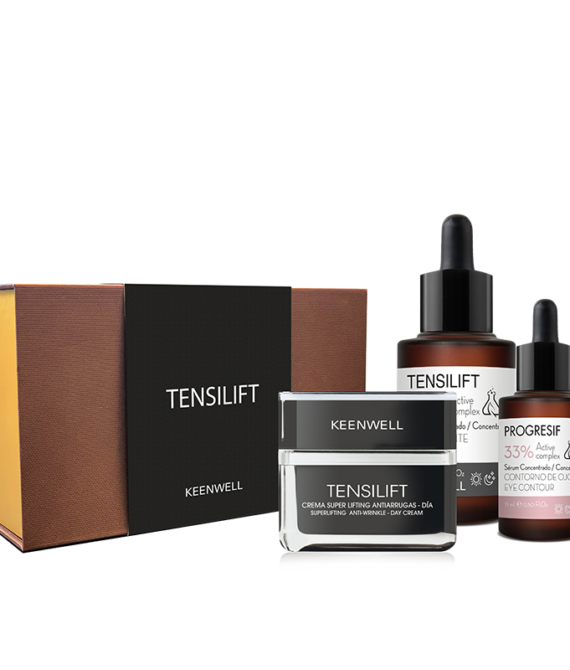 Ультра лифтинг набор для коррекции возрастных изменений кожи Tensilift KEENWELL, 3 средства.