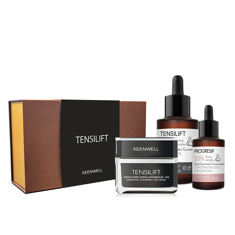Ультра лифтинг набор для коррекции возрастных изменений кожи Tensilift KEENWELL, 3 средства.