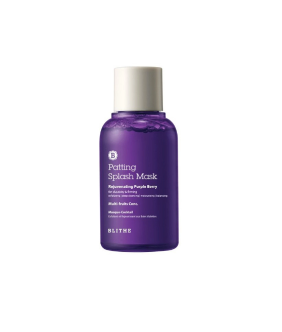 Сплэш маска BLITHE омолаживающая с экстрактами диких Лесных Ягод Rejuvenating Purple Berry, 70 мл.