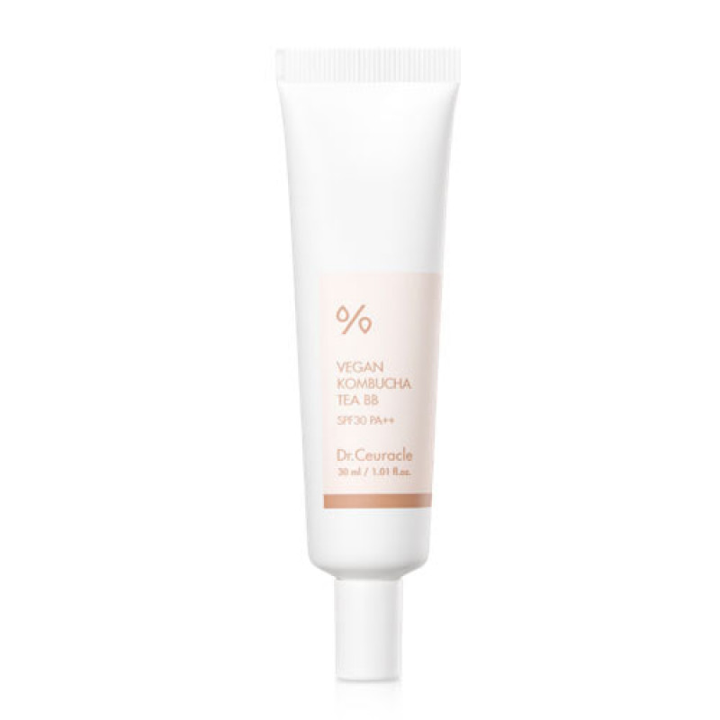 Веганский BB-крем с чаем комбуча SPF30 PA++ Dr Ceuracle Vegan Kombucha Tea BB, 30 мл