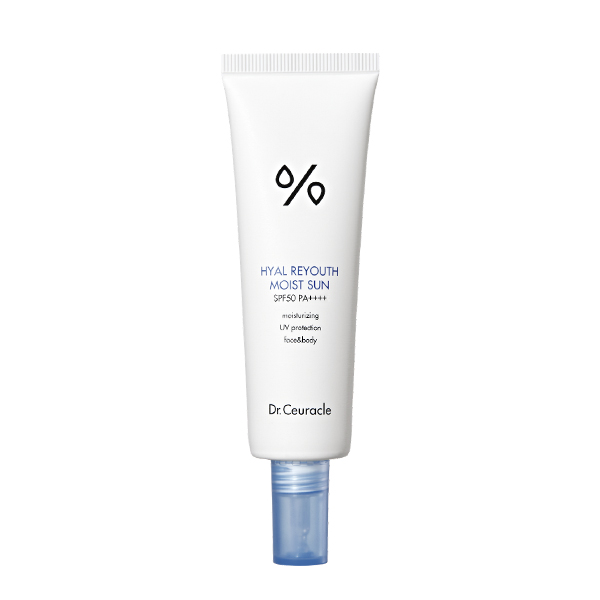 Увлажняющий солнцезащитный крем Dr Ceuracle Hyal Reyouth Moist Sun SPF50+ PA++++, 50 мл