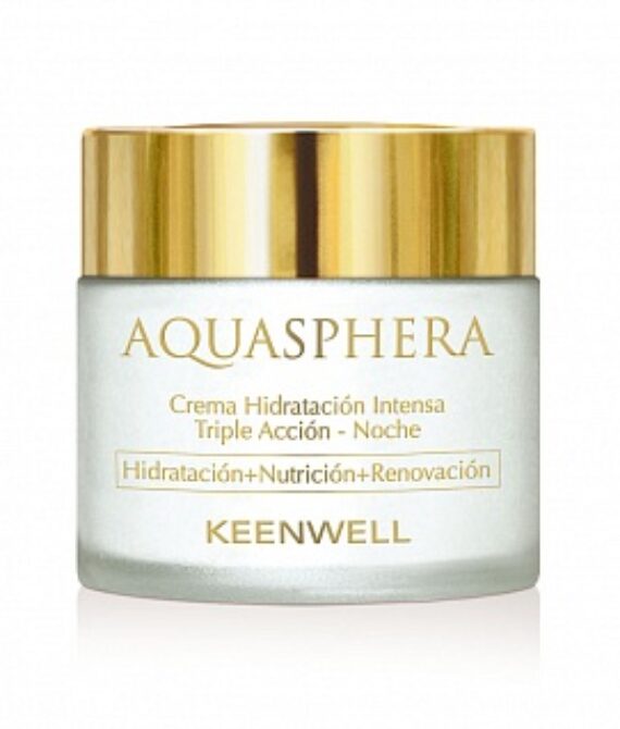 Ночной интенсивно увлажняющий крем тройного действия Aquasphera Intense Moisturizing Triple Action Cream – Night Keenwell, 80 мл