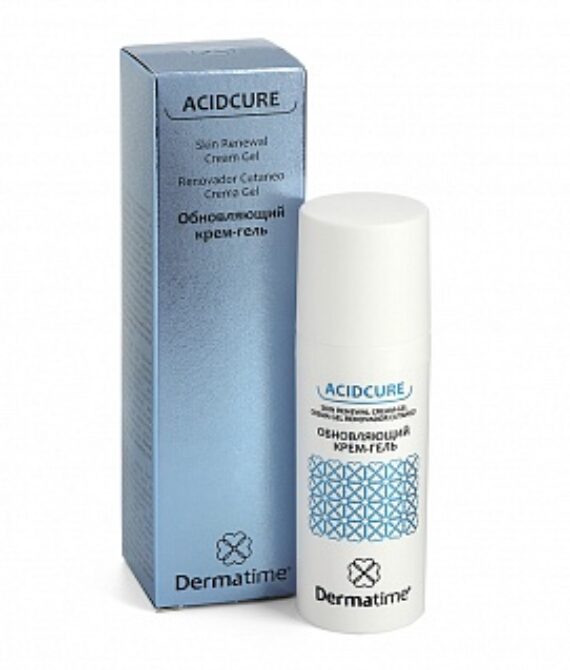 Обновляющий крем-гель с гликолевой и салициловой кислотами ACIDCURE Skin Renewal Cream Gel Dermatime, 50 мл