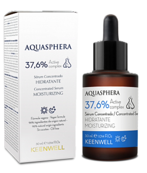 Увлажняющая сыворотка-концентрат Aquasphera Serum Concentrado Hidratante 37,6% Active Complex Keenwell, 30 мл