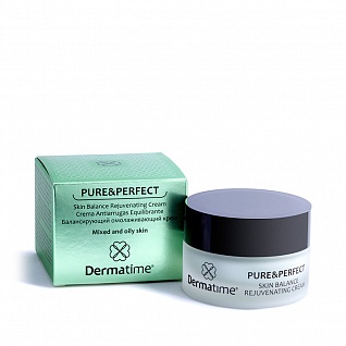 Балансирующий омолаживающий крем PURE&PERFECT Skin Balance Rejuvenating Cream Dermatime, 50 мл