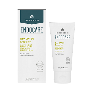 Регенерирующая увлажняющая эмульсия с СЗФ 30 ENDOCARE Day SPF 30 Emulsion Cantabria Labs, 40 мл