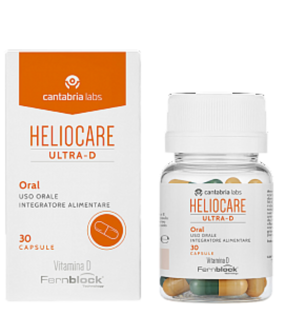 Биологически активная добавка к пище Антиоксидант HELIOCARE Ultra-D Cantabria Labs, 30 капсул