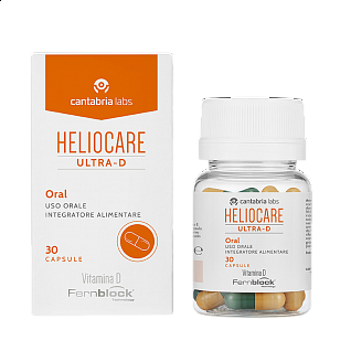 Биологически активная добавка к пище Антиоксидант HELIOCARE Ultra-D Cantabria Labs, 30 капсул