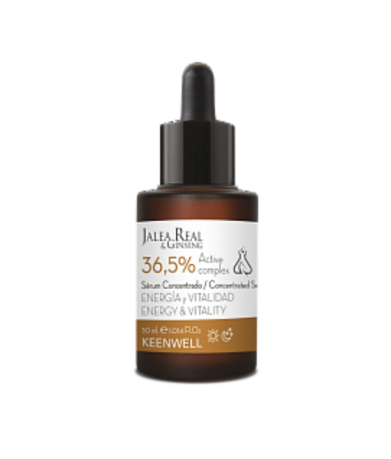 Энергетич. ревитализир. сыворотка-концентрат Jalea Real & Ginseng Serum 36,5% Keenwell, 30 мл