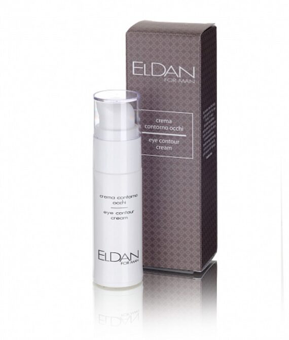 Крем мужской омолаживающий для глаз с рисовыми протеинами For Man Eldan, 30 ml.