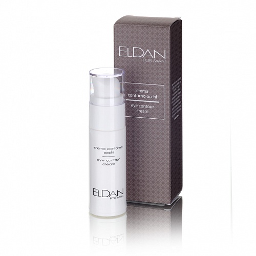 ELD-84 Крем мужской омолаживающий для глаз с рисовыми протеинами For Man Eldan, 30 ml.