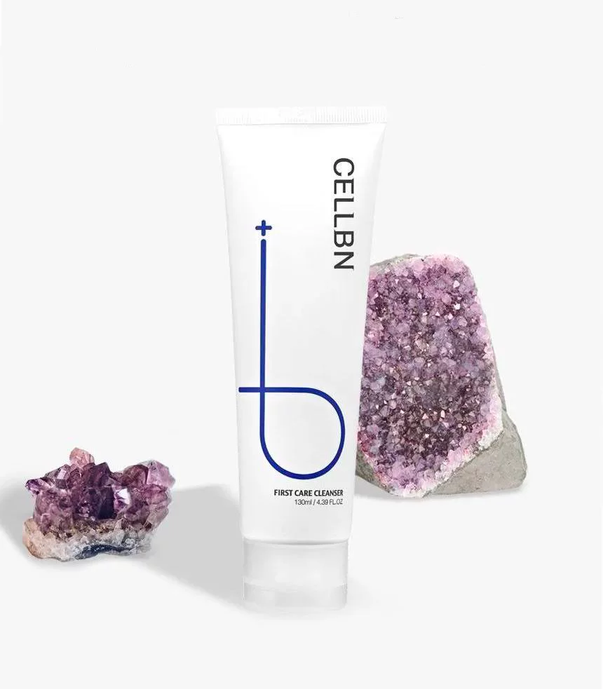 Пенка для глубокого очищения и сияния кожи с аметистовой пудрой CELLBN FIRST CARE CLEANSER 130 ml.