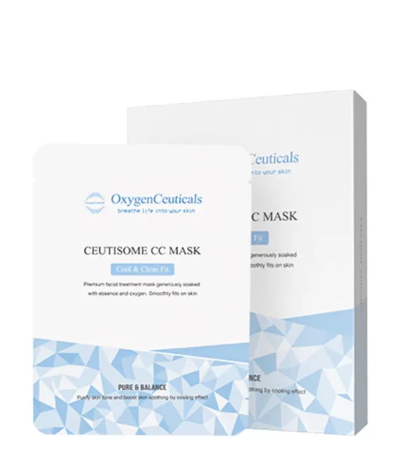 Маска для жирной и проблемной кожи Ceutisome CC Mask Oxygen Ceuticals, 6 шт