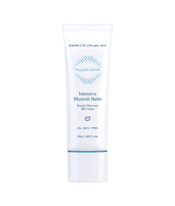 BB крем маскирующий, увлажняющий, защитный для лица с кислородом Intensive Blemish Balm Oxygen Ceuticals, 50 ml