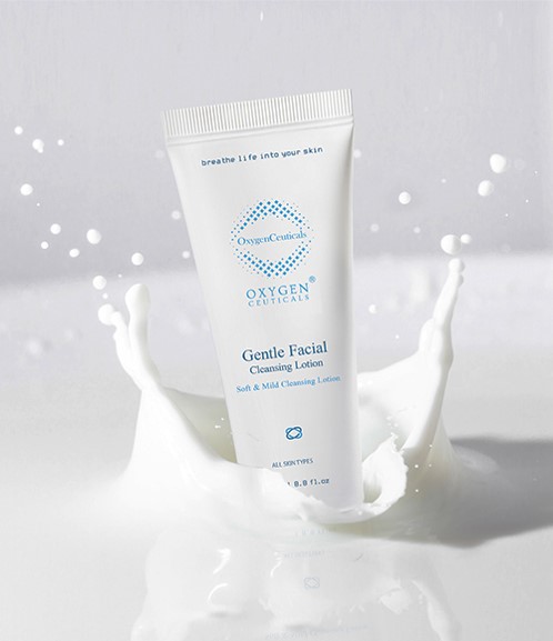 Очищающий лосьон для лица с кислородом Gentle Facial Cleansing Lotion Oxygen Ceuticals, 250 ml