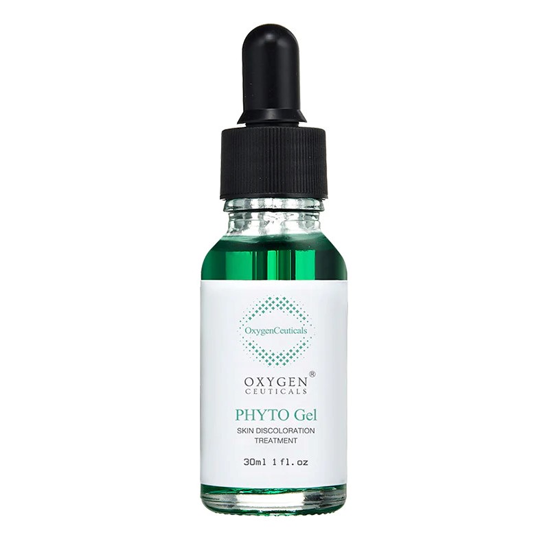 Увлажняющая сыворотка на водной основе для контроля уровня меланина Phyto Gel Oxygen Ceuticals, 30 ml