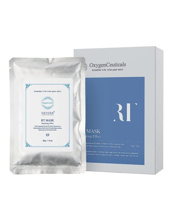Кислородосодержащая увлажняющая альгинатная маска Oxygen RT Mask Oxygen Ceuticals, 30g*5