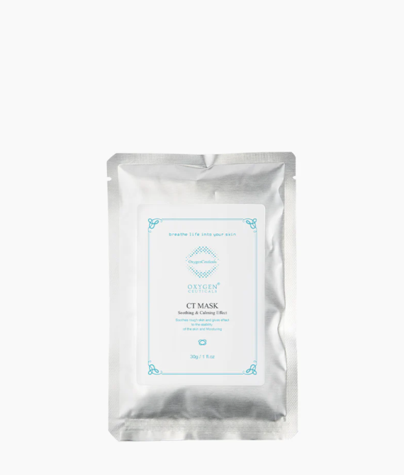 Кислородосодержащая охлаждающая альгинатная маска Oxygen СT Mask Oxygen Ceuticals, 30g*5
