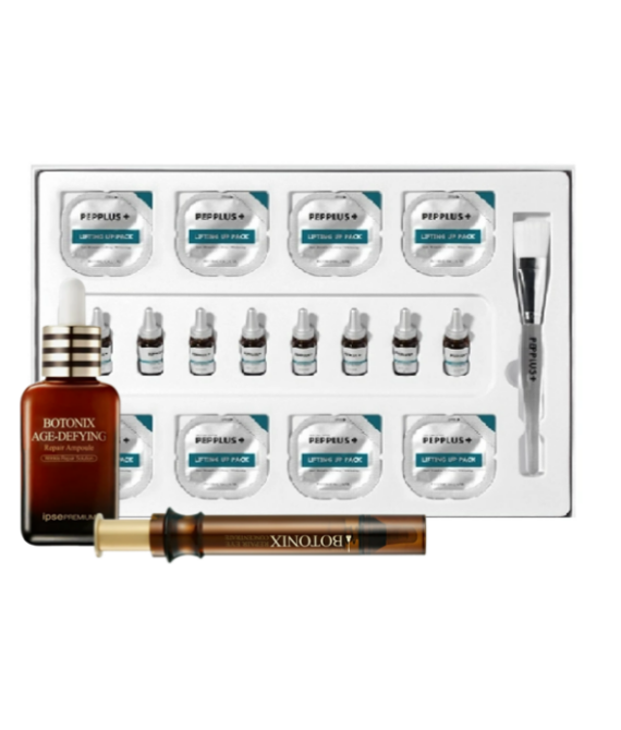 Пептидный 3D лифтинг комплекс для экспресс омоложения лица Peptides Lifting Set #1