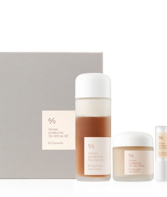 Подарочный набор Веганской косметики с Комбучей Dr.Ceuracle VEGAN KOMBUCHA SPECIAL SET