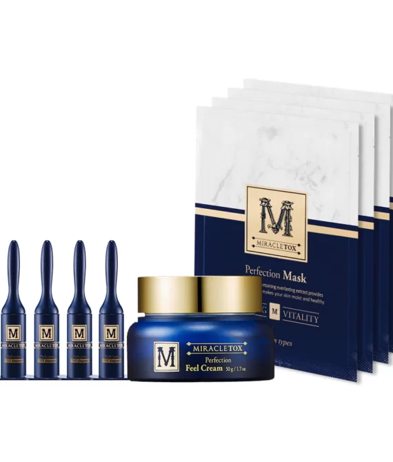 Антивозрастной биоактиватор для омоложения MIRACLETOX Perfection, 3 продукта