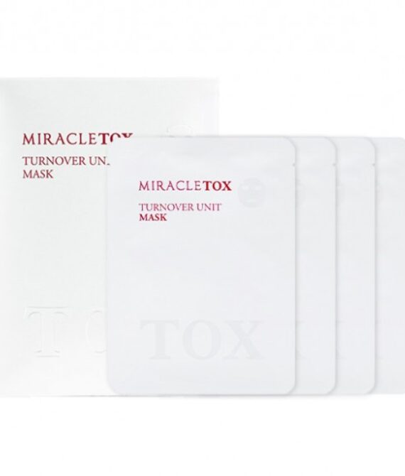 Маска для лица тканевая Miracletox Turnover Unit 30 г 4 шт.
