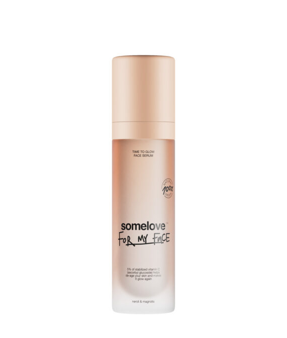 Сыворотка с антиоксидантами для ровного тона и сияния кожи SOMELOVE time to glow, 30 мл.