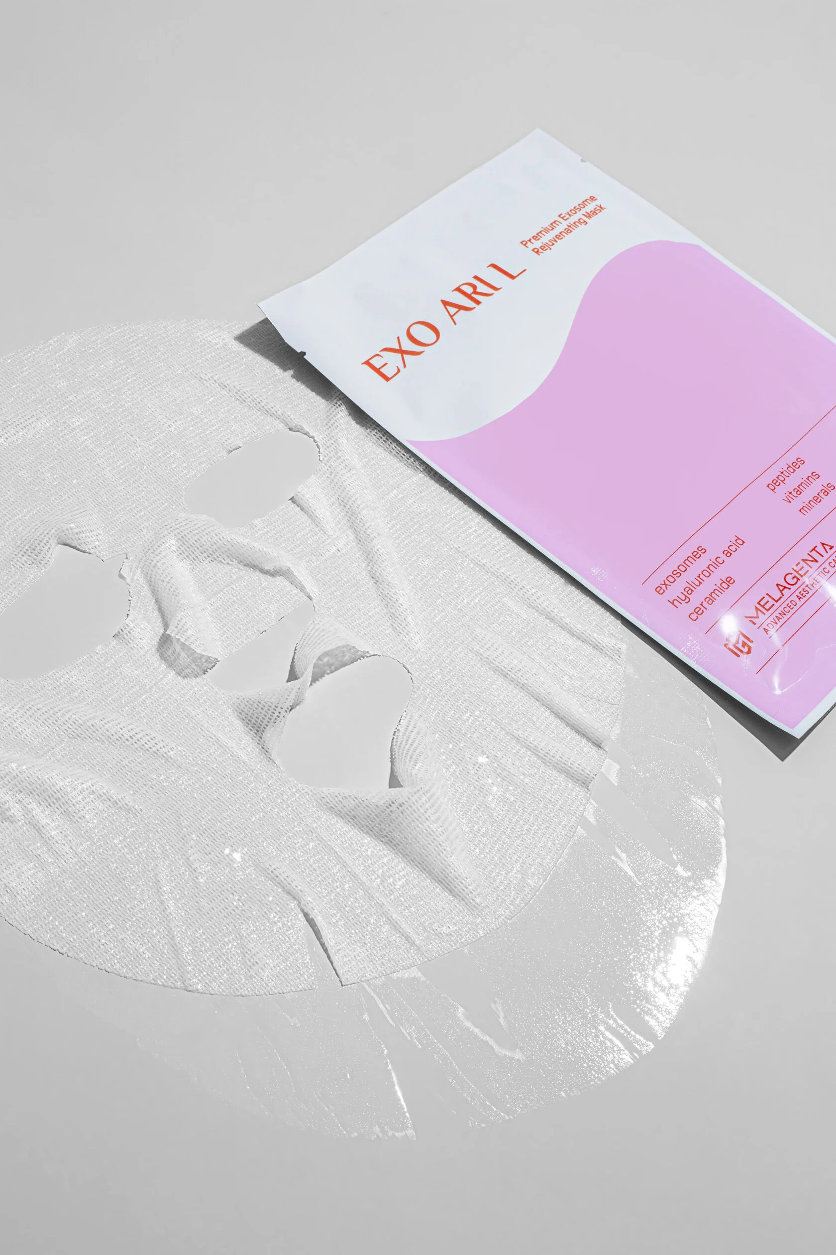 Регенерирующая маска с экзосомами EXOARIL PREMIUM EXOSOME REJUVENATING MASK 10 шт.
