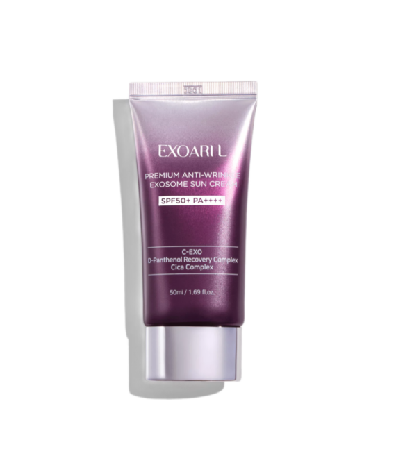 Солнцезащитный крем с экзосомами EXOARIL Premium anti-wrinkle exosome sun cream SPF50+ PA++++, 50 ml