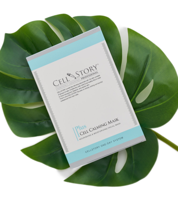 Маска для лица с аминокислотным комплексом успокаивающая Cellstory Plus Cell Calming Mask, 5 шт.