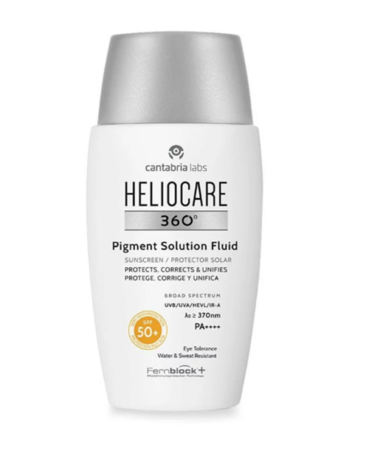 Солнцезащитный флюид «защита от пигментации» СЗФ 50+  360 Pigment Solution Fluid Sunscreen Heliocare, 50 мл